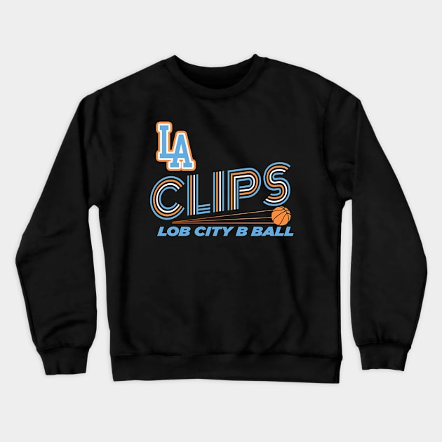 Clippers Basketball Crewneck Sweatshirt by GLStyleDesigns